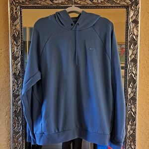 NIKE MENS LG Classic Blue Pullover Hoodie